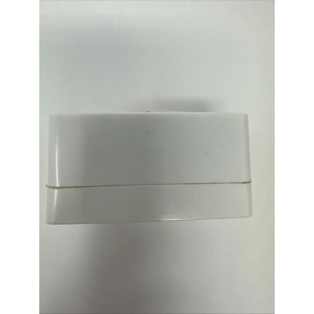 Vintage Celluloid Rectangle Ring Presentation Box Miracle Diamond White Red NYC